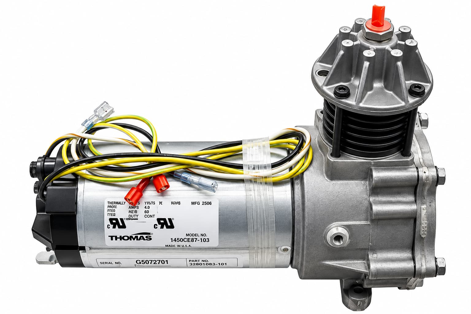 Robinair 19652 Replacement Oil-Less Compressor