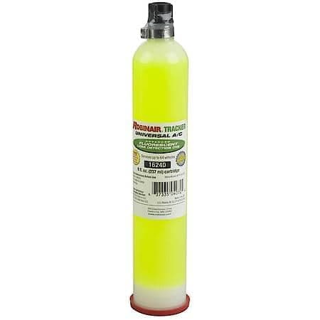 Robinair Tracker Universal A/C Fluorescent Dye, 8 oz., 64 applications
