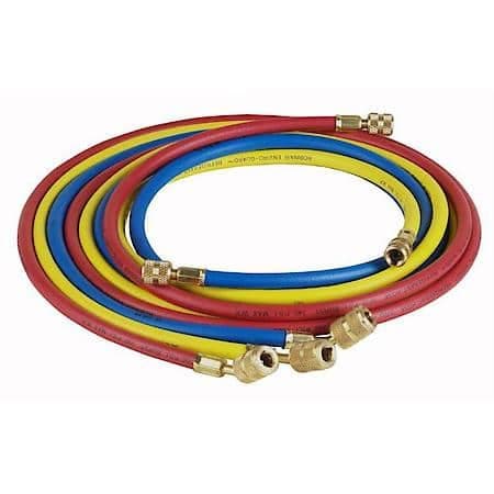 Robinair 96" Hose Set,R12,Envgrd/Q-Seal