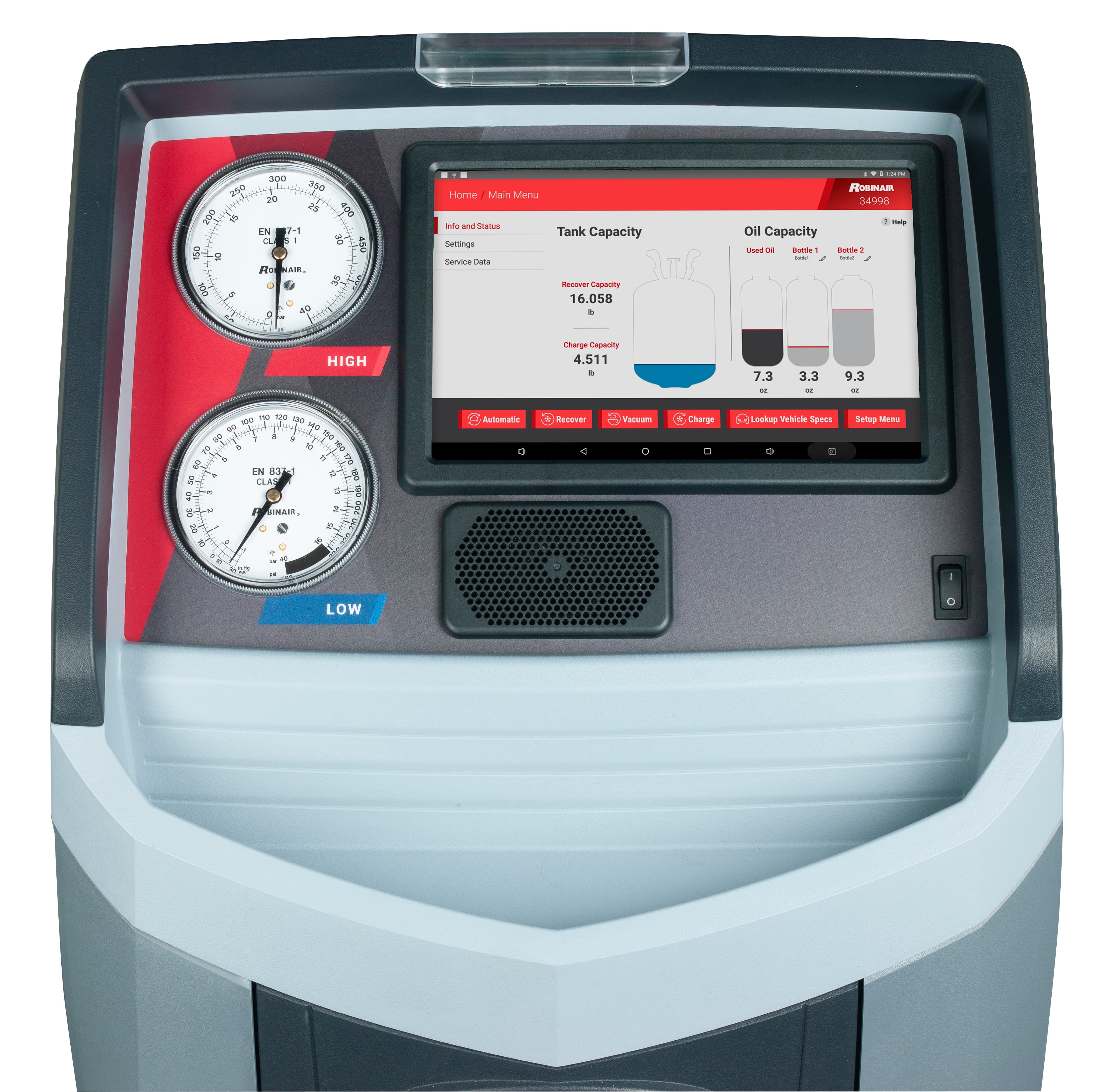 Robinair Connected R-134a ACS Machine 5