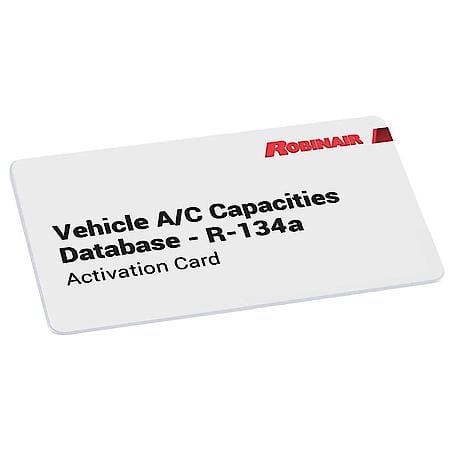 Robinair A/C REFRIG. DATABASE